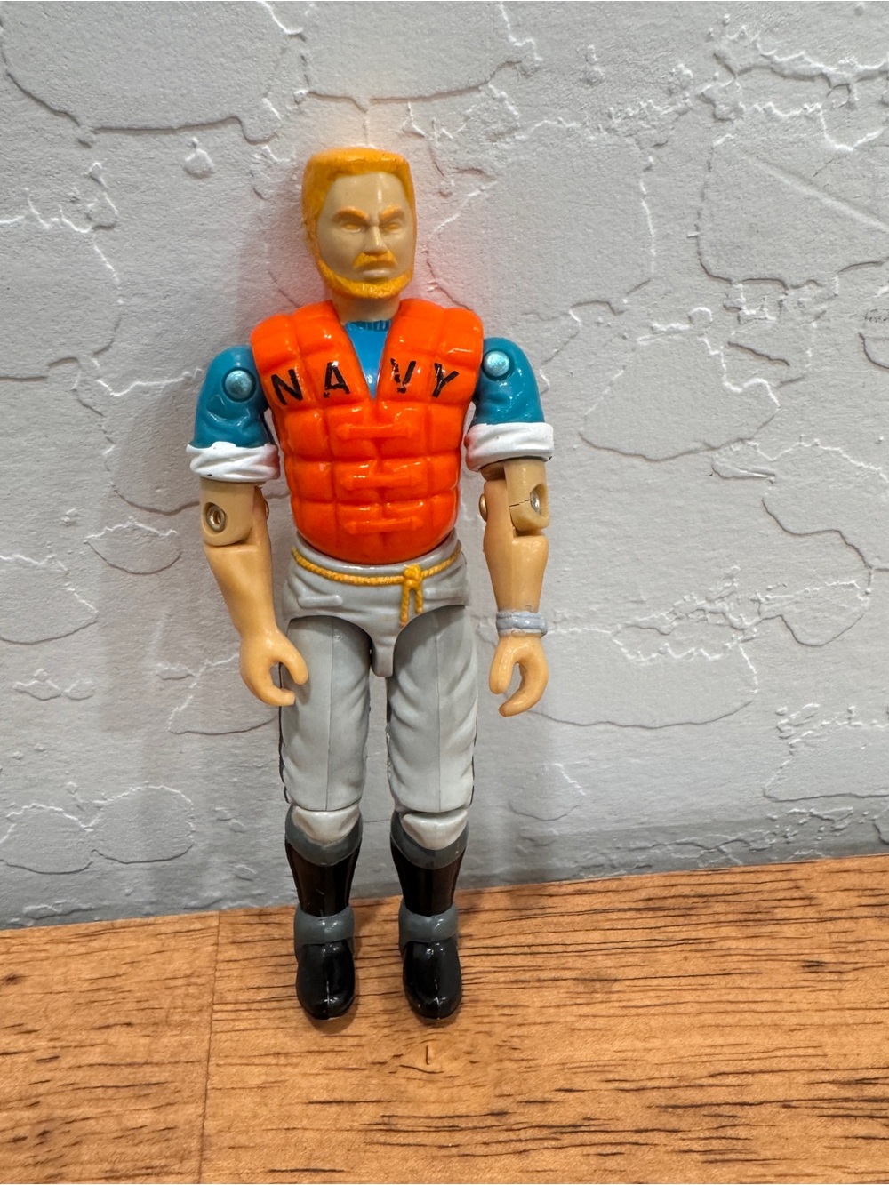 G.I. Joe TopSide Hasbro ARAH Vintage Action Figure 1990 Figure Loose Navy
